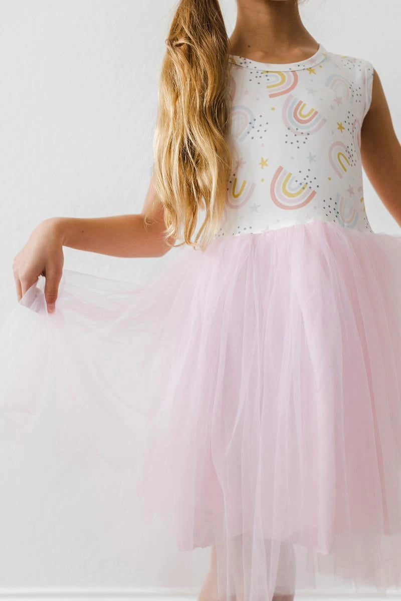 OVER THE RAINBOW TANK TUTU DRESS