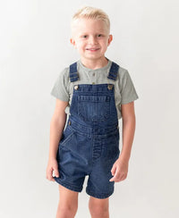 Rugged Butts Medium Wash Short Overall