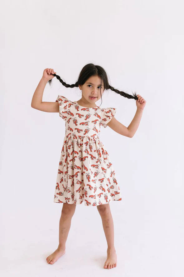 Ollie Jay - Olivia Dress in Crawfish