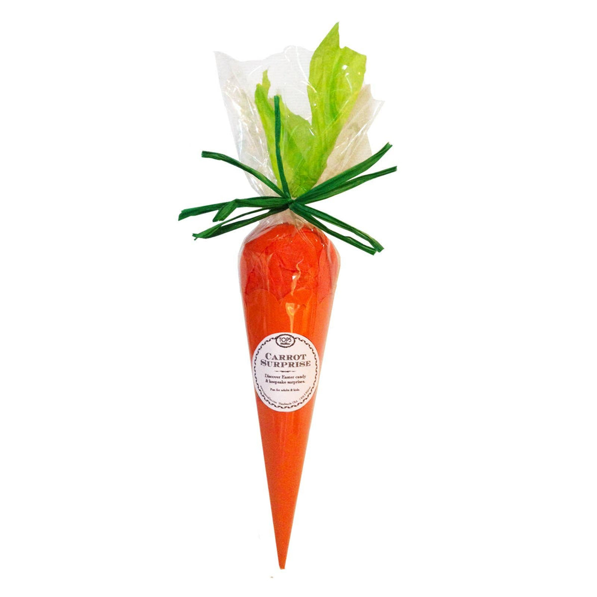 TOPS Mailbu Carrot Surprise Cone 8"