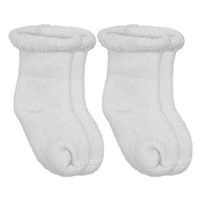 Kushies 2 Pack Terry Newborn Socks