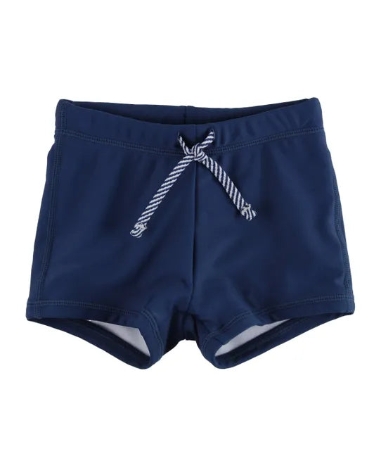 Rugged Butts Perwinkle Blue Seersucker Swim Shorties