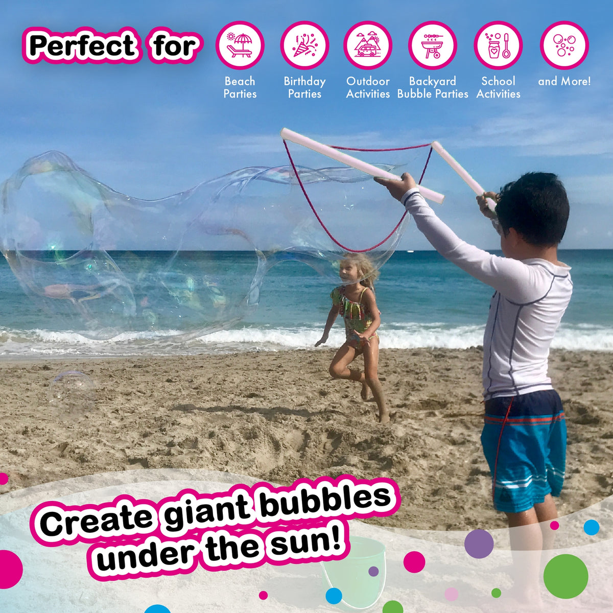 WOWmazing™ Giant Bubble Kit - Unicorn Edition