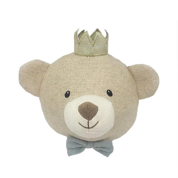 Mon Ami Designs PRINCE BALDWIN BEAR WALL MOUNT