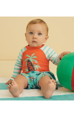 Hatley Surfs Up Rashguard Set