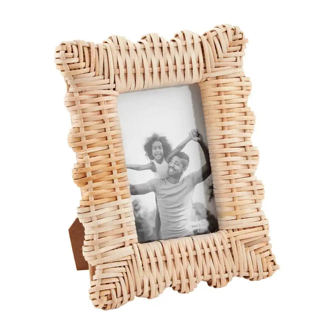 Mud Pie Woven Picture Frame