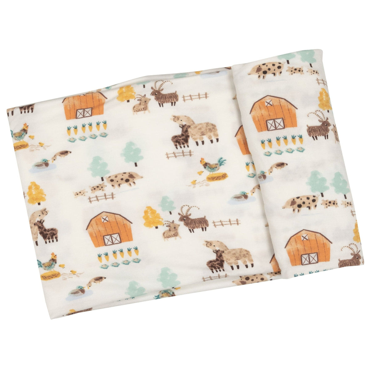 Angel Dear Alpaca Farm Swaddle Blanket