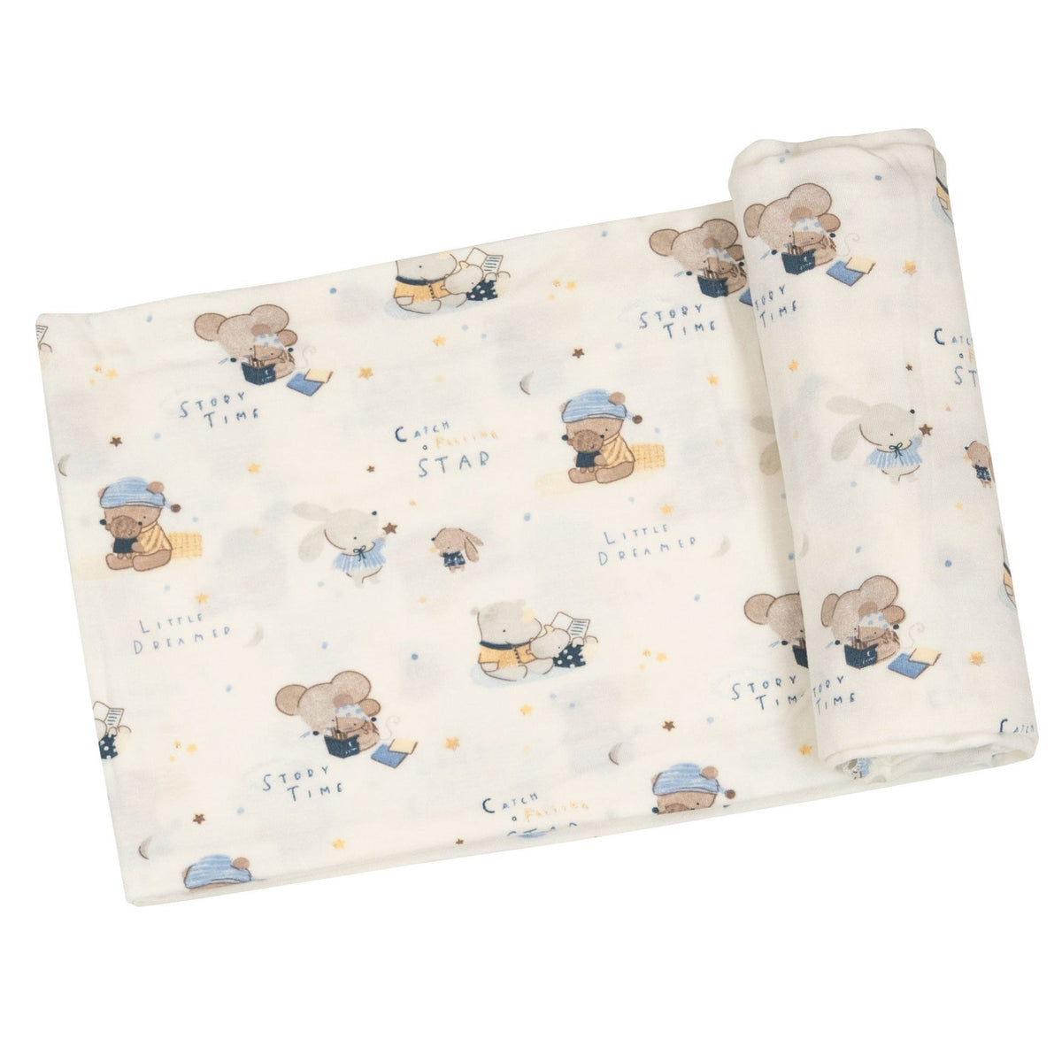 Angel Dear Bedtime Story Animals Swaddle Blanket