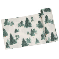 Angel Dear Forest Swaddle Blanket