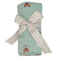 Angel Dear Golf Carts Swaddle Blanket