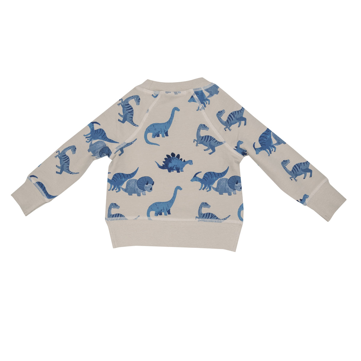 Angel Dear Dino French Terry Raglan Sweatshirt and Jogger Set