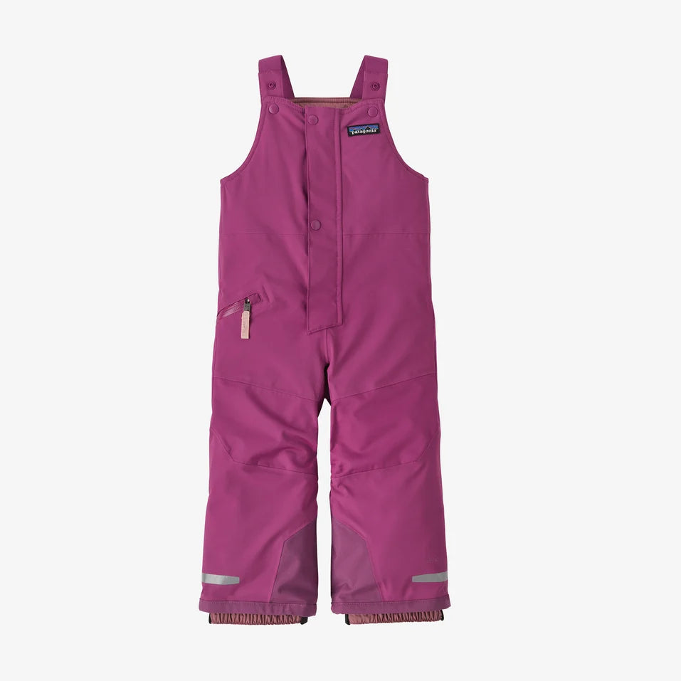 Patagonia Baby Snow Pile Bibs - amaranth