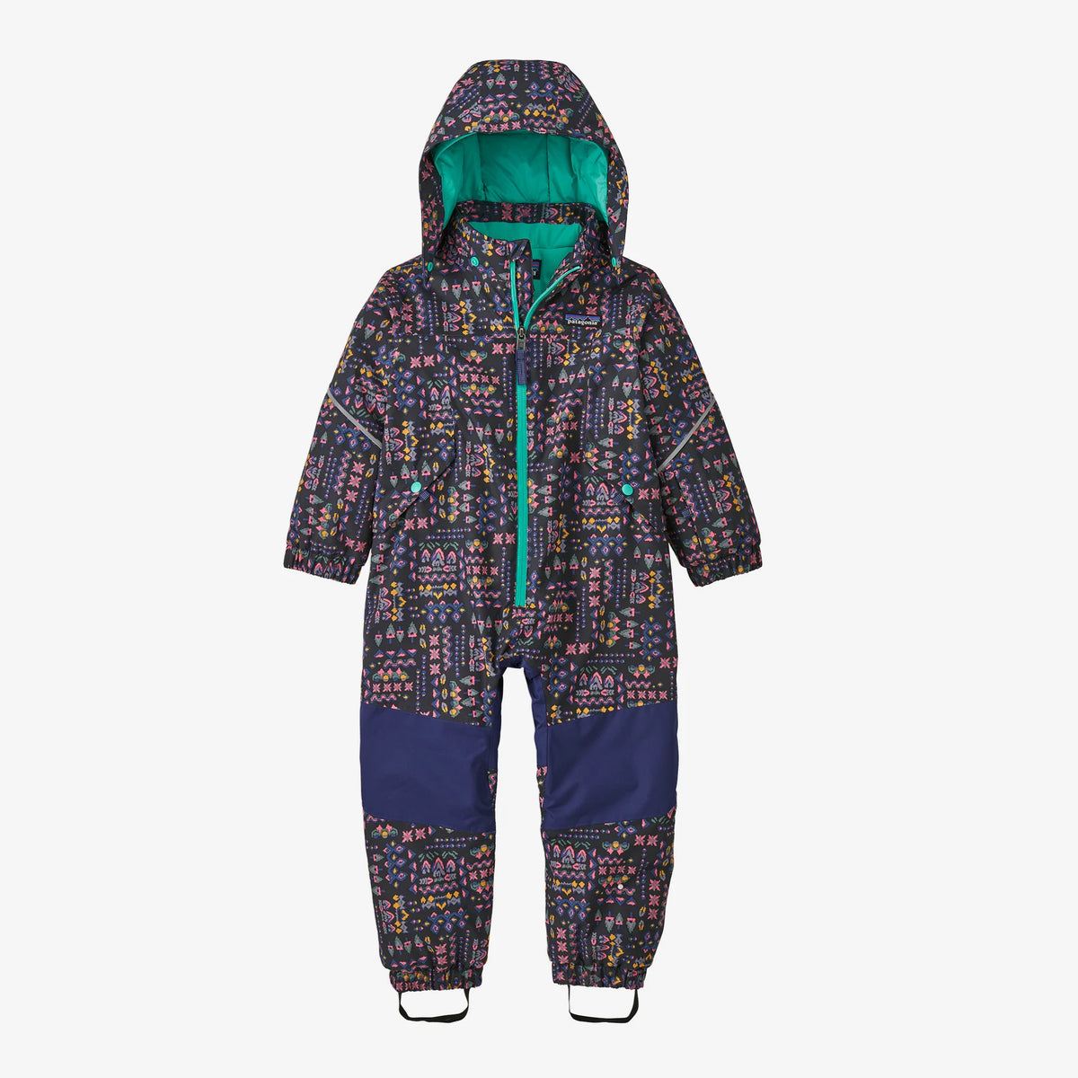 Patagonia Baby Snow Pile One-Piece- Ink black