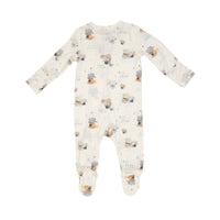 Angel Dear Bedtime Story Animals 2-Way Zipper Footie