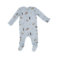 Angel Dear Doggies 2-Way Zipper Footie