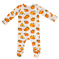 Angel Dear Pumpkin Patch 2-Way Zipper Footie