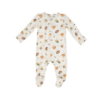 Angel Dear Woodland Swaddle Babies 2-Way Zipper Footie