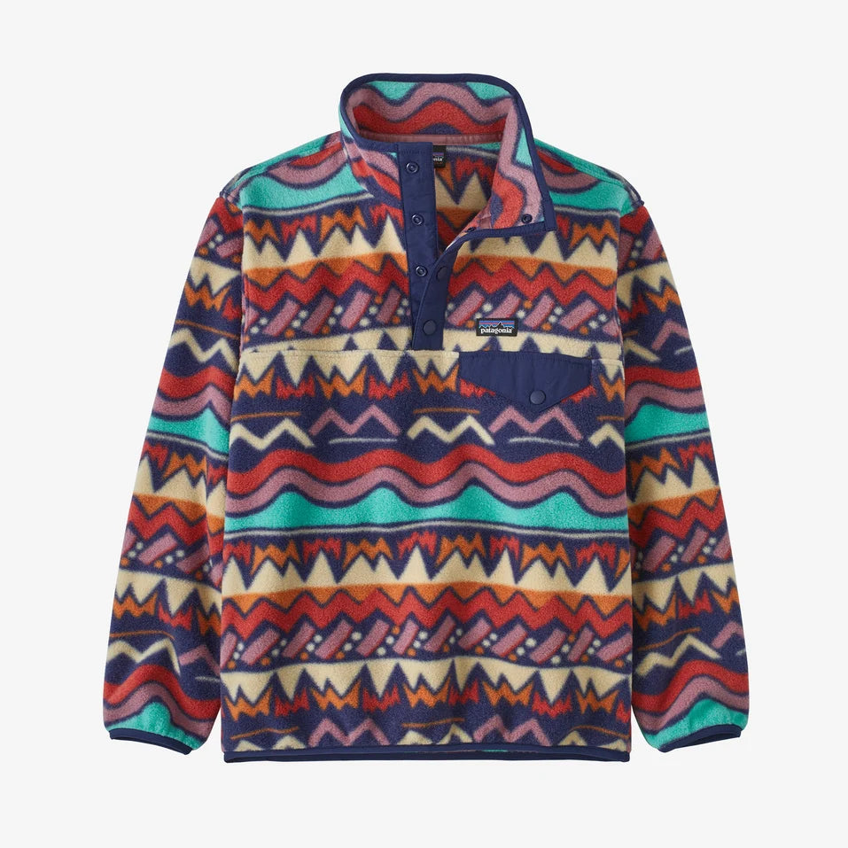 Patagonia Kids' Lightweight Synchilla® Snap-T® Fleece Pullover