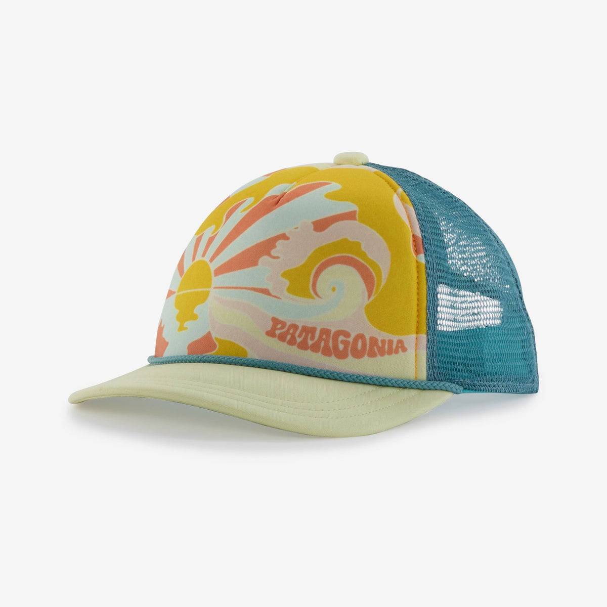 Patagonia Kid's Interstate Hat: Same Ocean: Isla Yellow