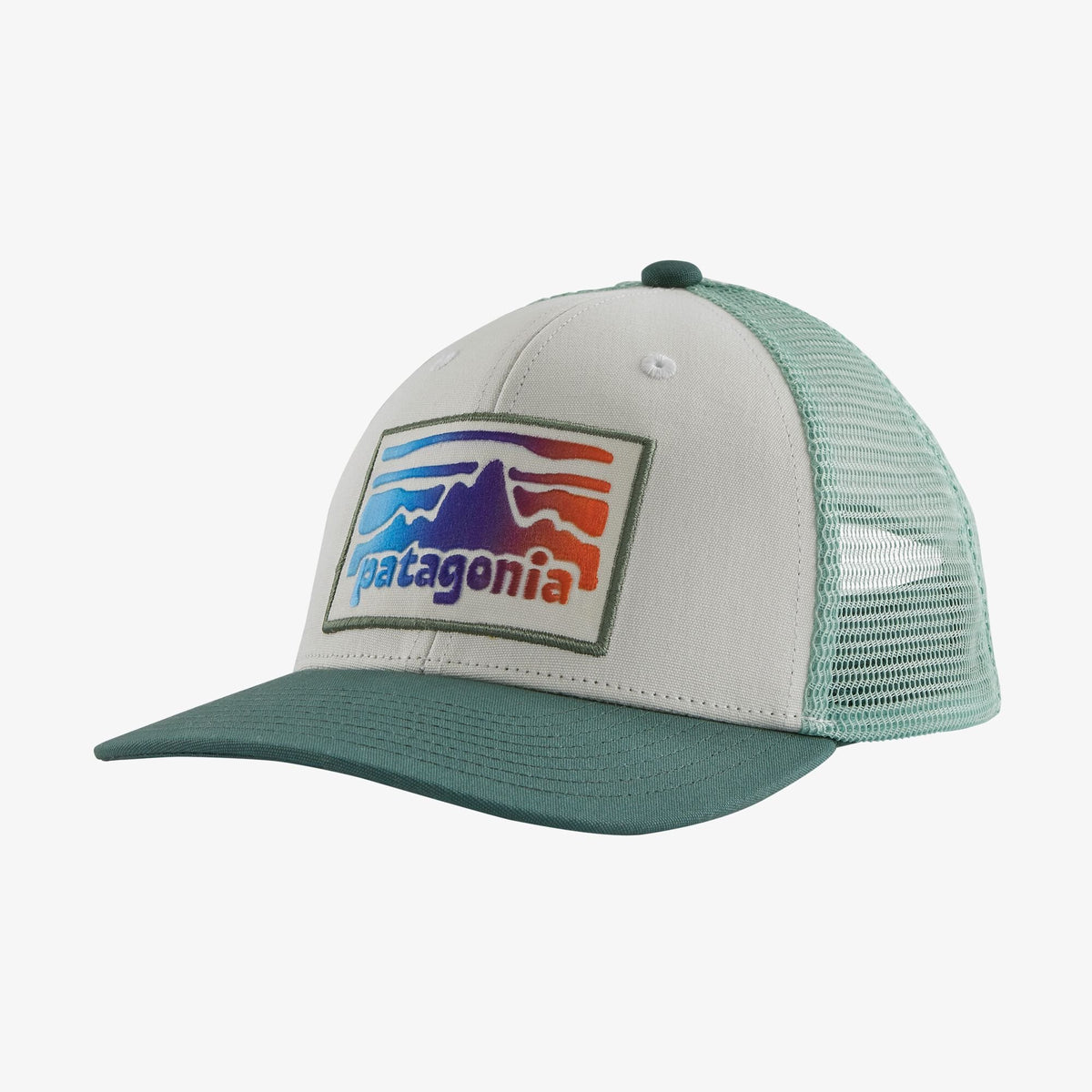 Patagonia Trucker Hat- Fitz Roy Rambler: White