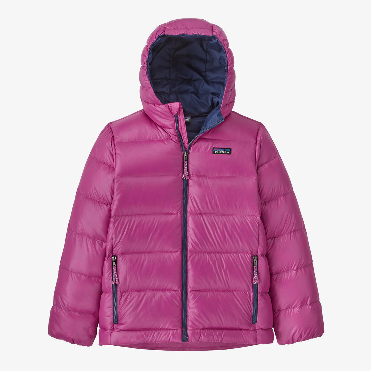 Patagonia - Kids' Hi-Loft Down Sweater Hoody - Amaranth Pink