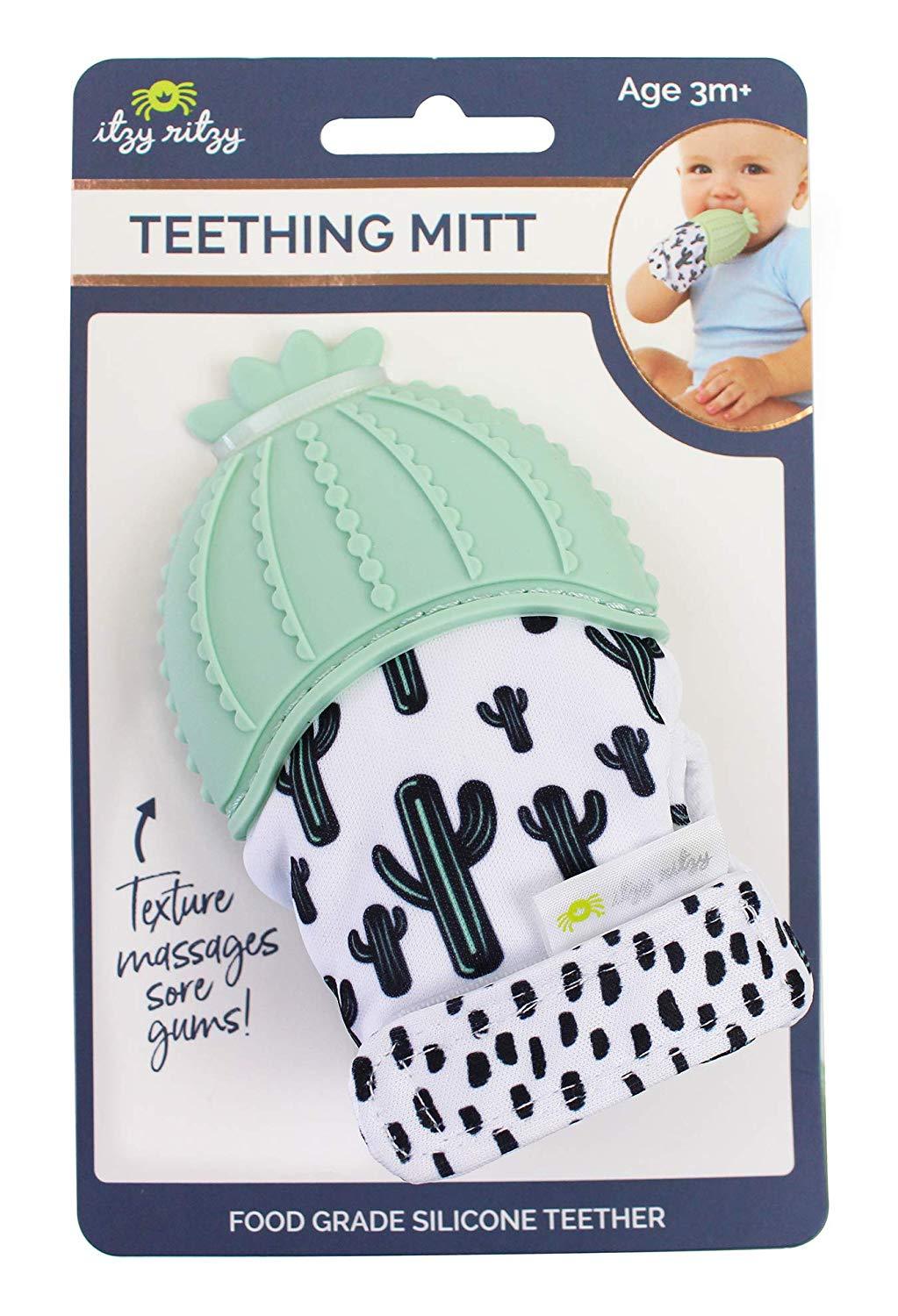 Itzy Ritzy Teething Mitt Cactus