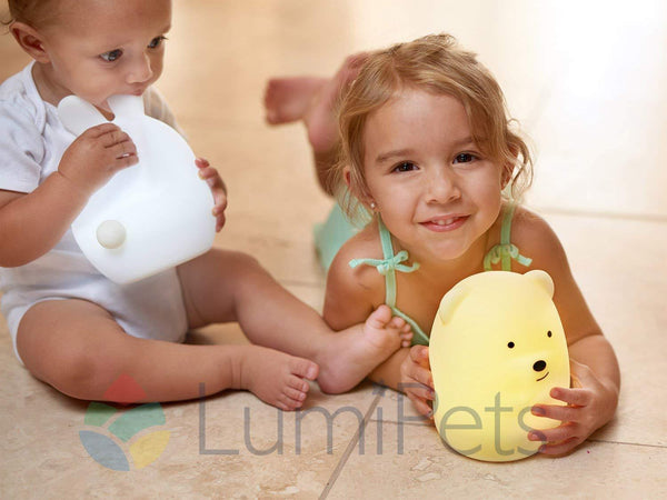 LumiPets LED Nightlight with Remote - Bear