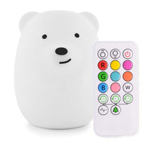 LumiPets LED Nightlight with Remote - Bear