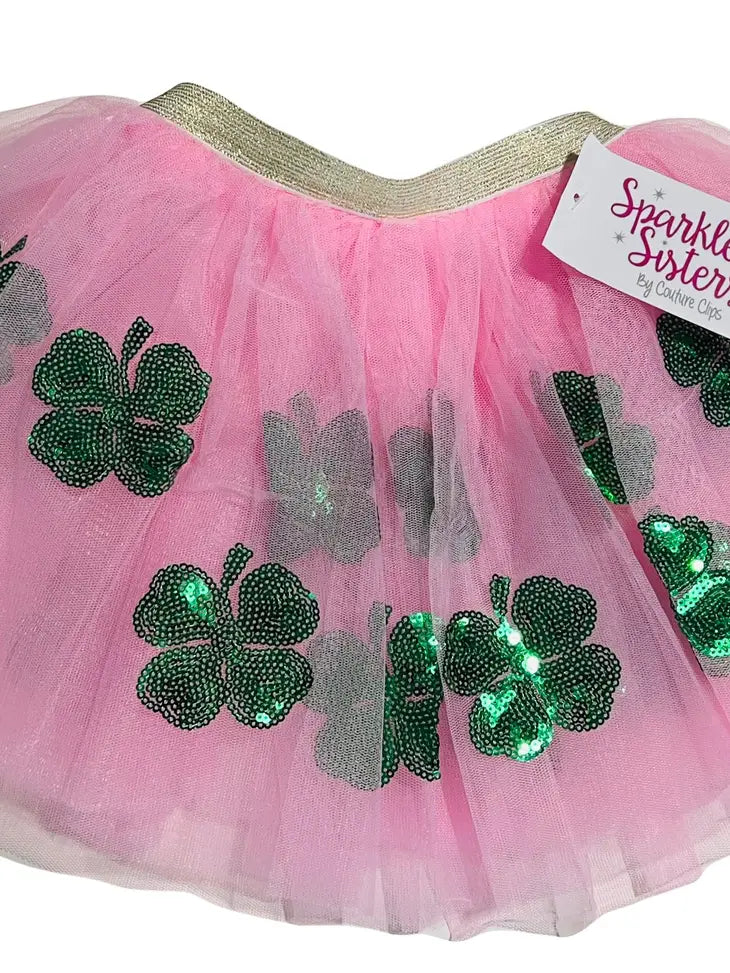 Pink Shamrock Tutu