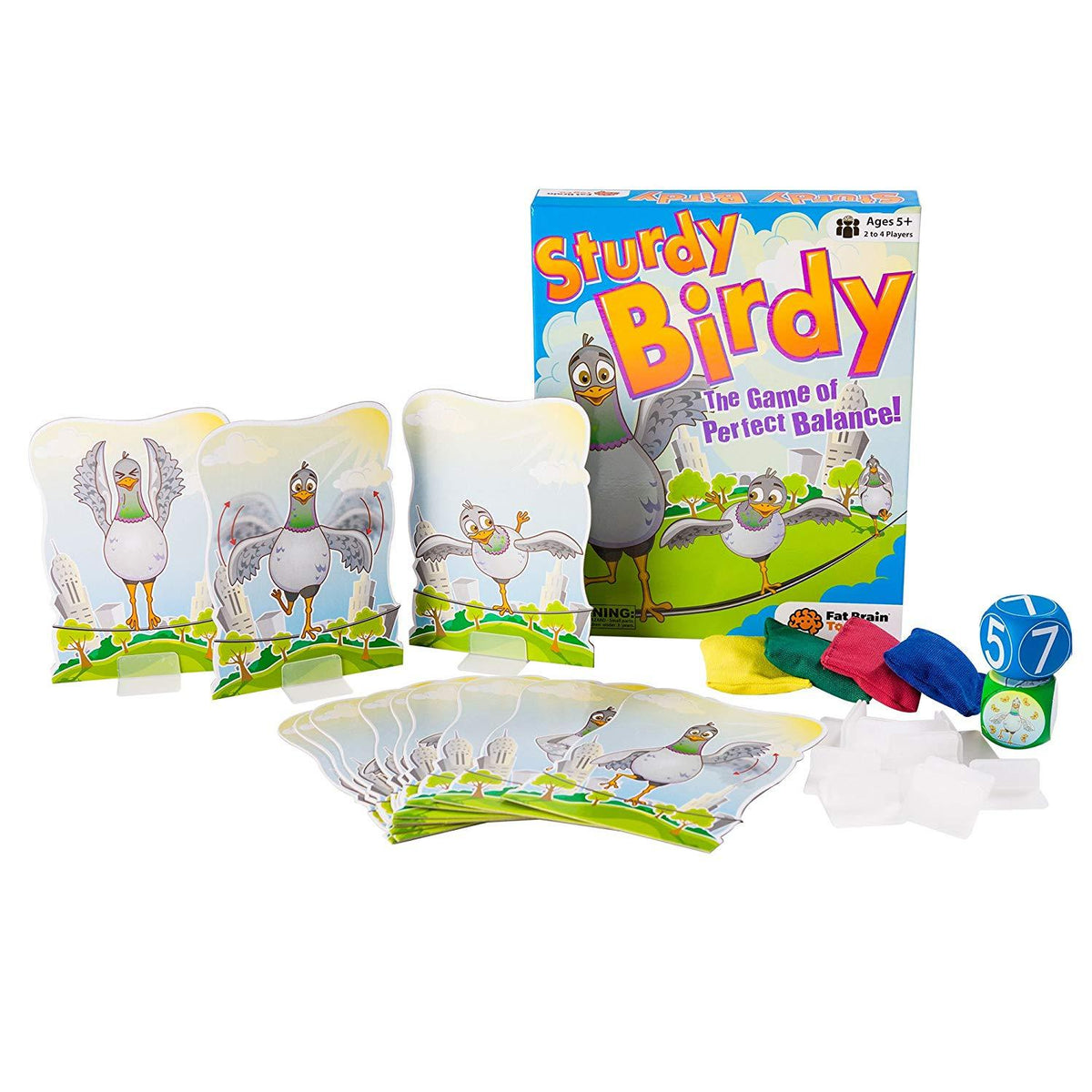 Fat Brain Toys Sturdy Birdy: The Game of Perfect Balance