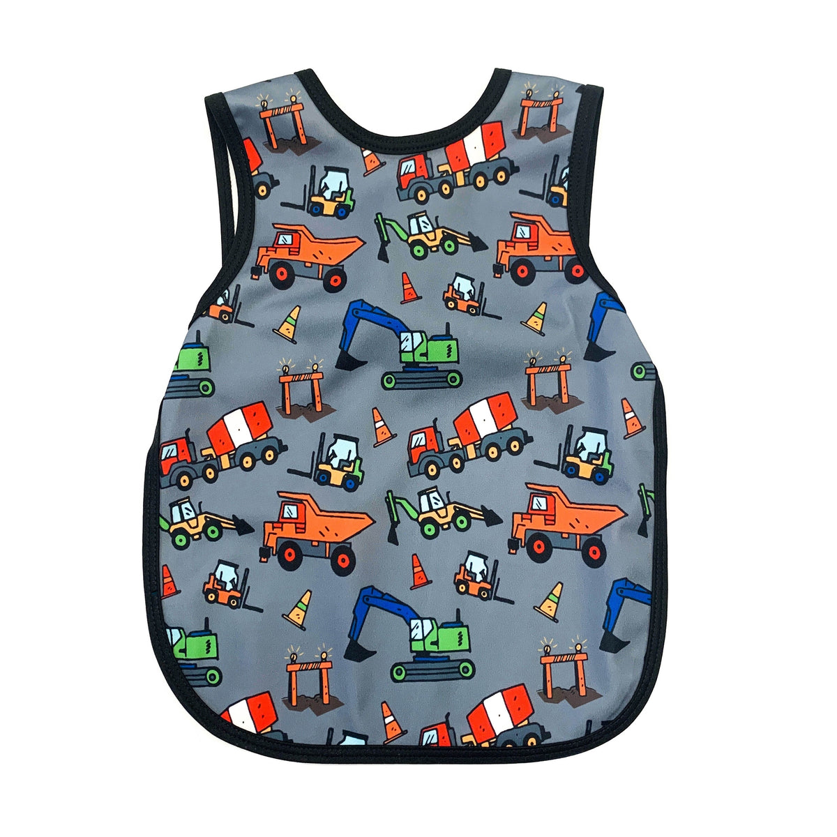 Bapron Baby Construction Zone Bib