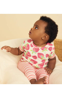 Hatley Short Sleeve Pajama Set - Delicious Berries