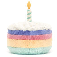 Jellycat Amuseable Rainbow Birthday Cake Medium