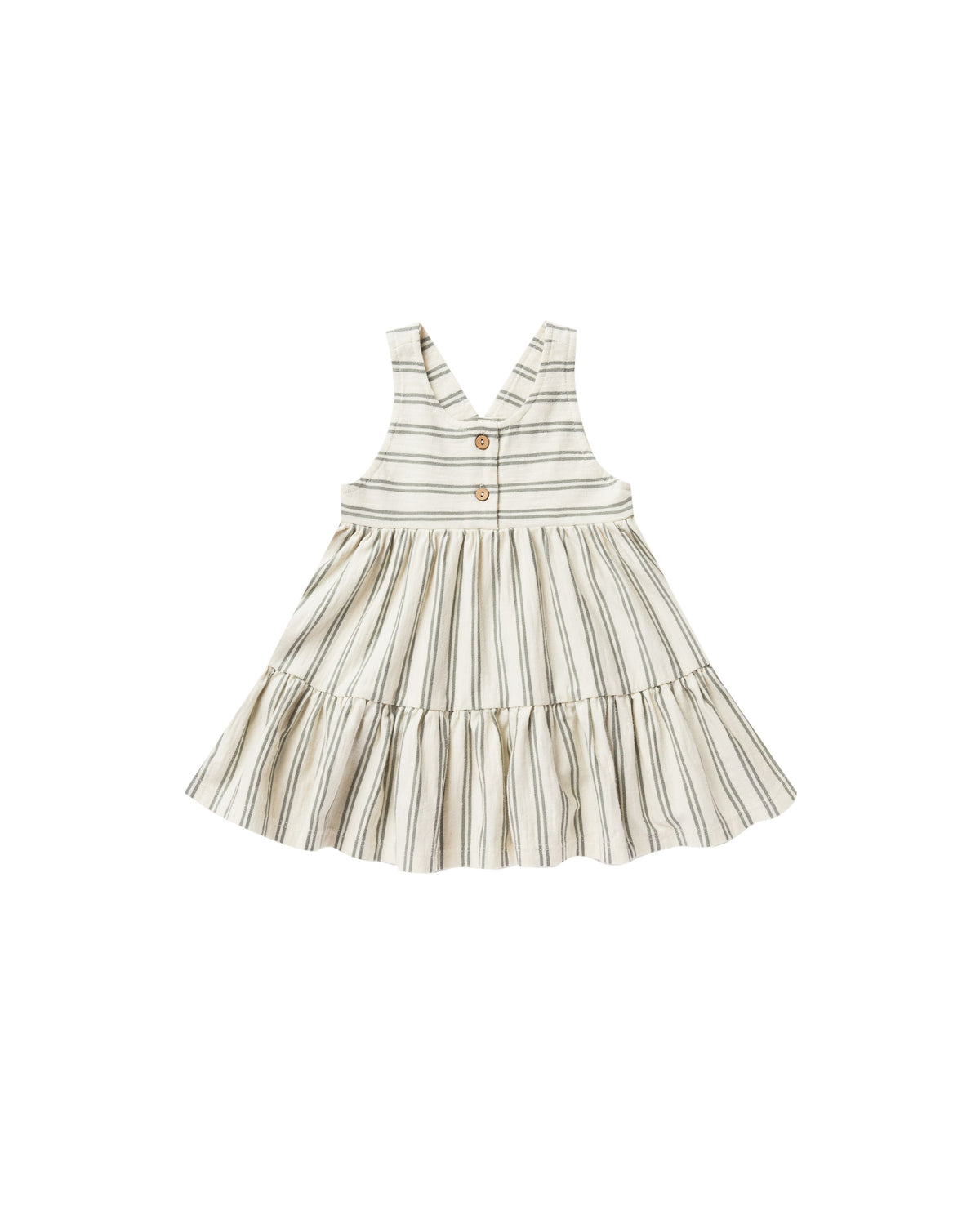 Rylee + Cru ruby swing dress | aqua stripe