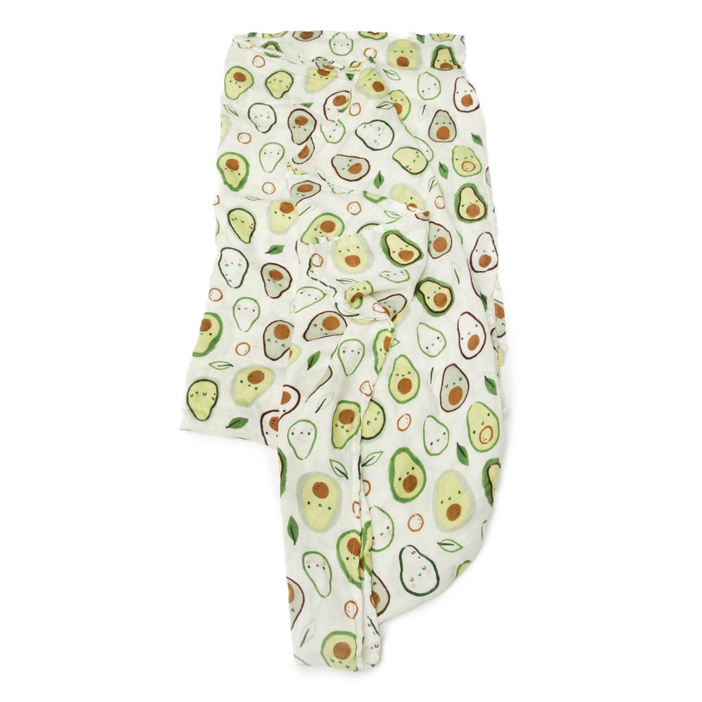 Loulou Lollipop Muslin Swaddle - Avocado