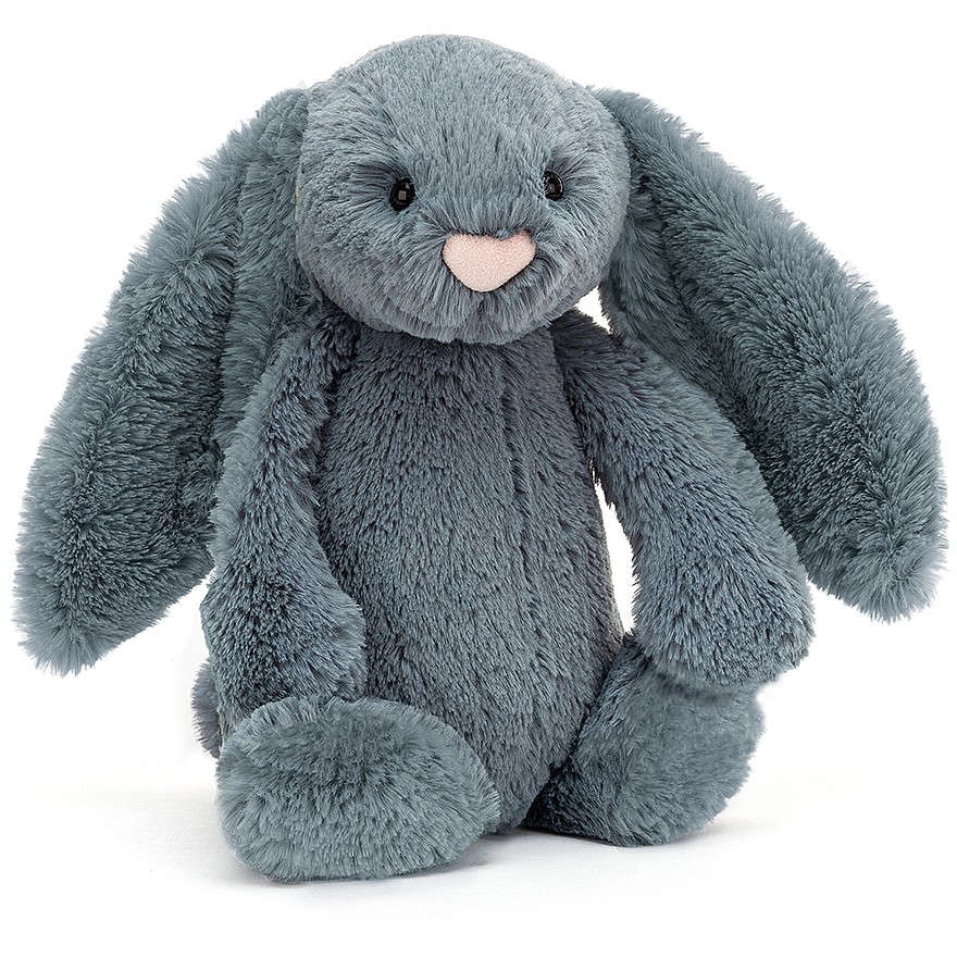 Jellycat Bashful Dusky Blue Bunny Medium