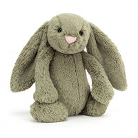 Jellycat Bashful Fern Bunny- SMALL - H7" X W4"