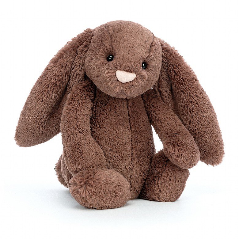 Jellycat Bashful Fudge Bunny- Medium