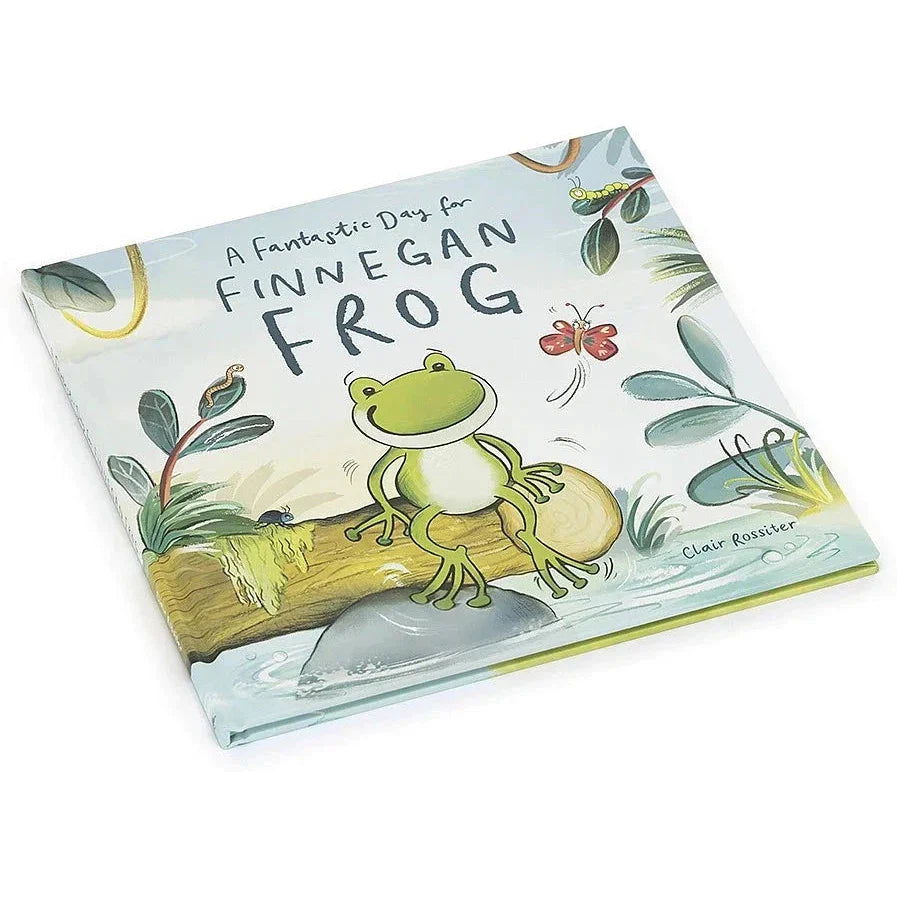 Jellycat A Fantastic Day for Finnegan Frog Book