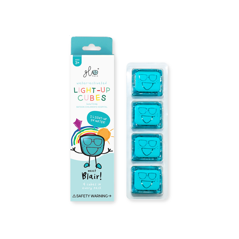 Glo Pals Light Up Cube - Blair (Blue)