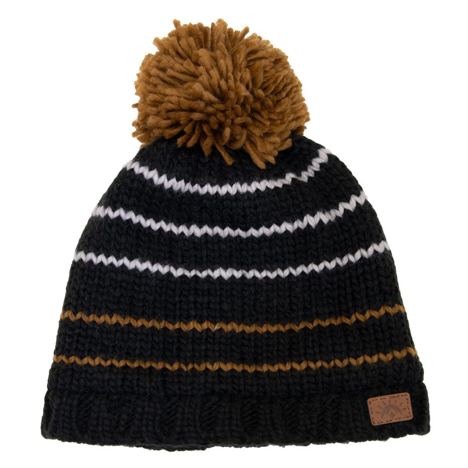 Calikids Stripes Pom Pom Beanie