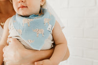 Copper Pearl Baby Bandana Bibs | Peanut