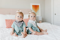 Copper Pearl Baby Bandana Bibs | Zella