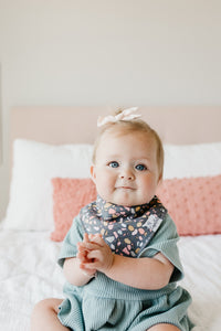 Copper Pearl Baby Bandana Bibs | Zella