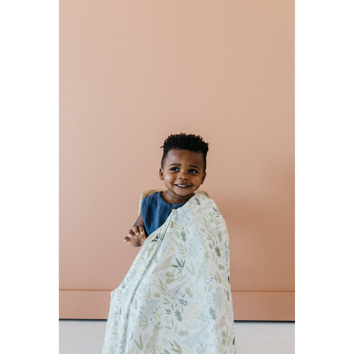 Copper Pearl Knit Swaddle Blanket | Rex