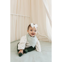 Copper Pearl Baby Bandana Bibs | Rex