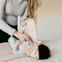 Copper Pearl Knit Swaddle Blanket | Star