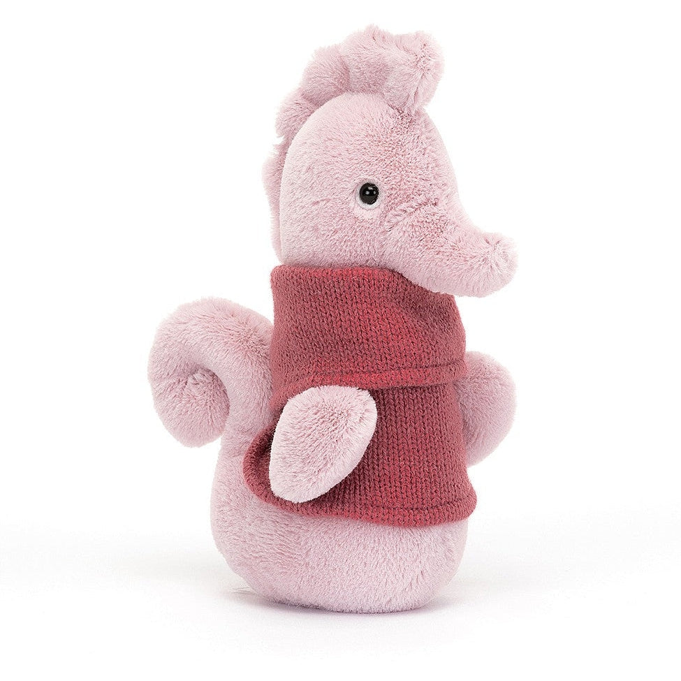 Jellycat Cozy Crew Seahorse