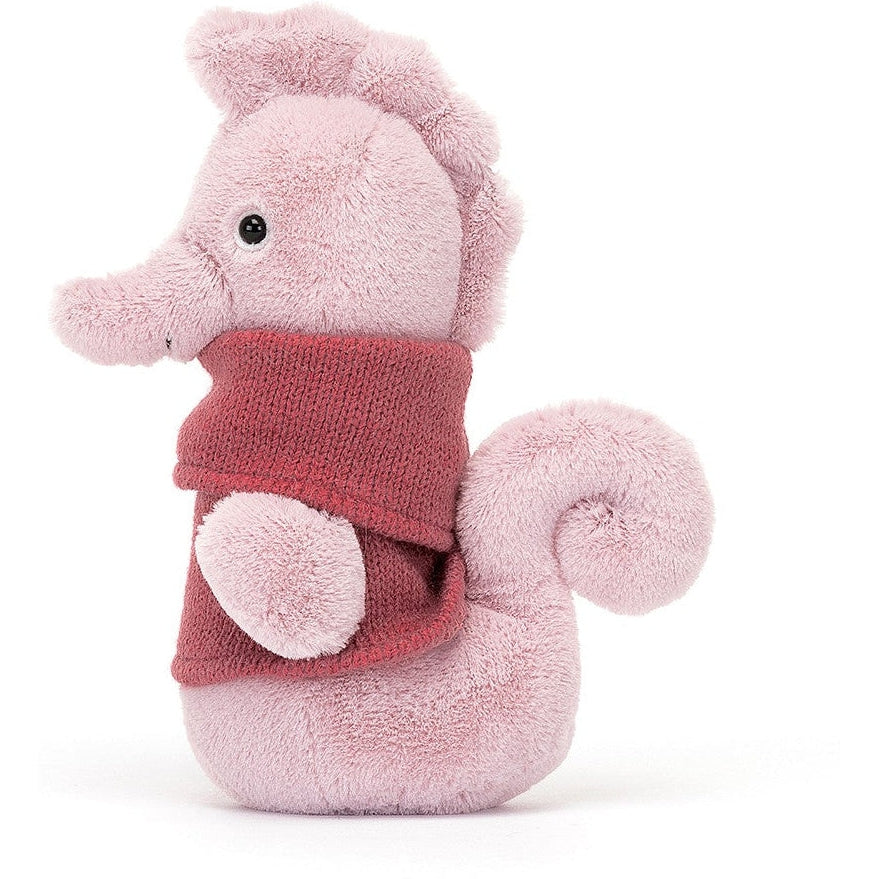 Jellycat Cozy Crew Seahorse