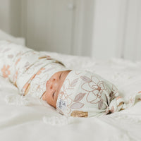 Copper Pearl Knit Swaddle Blanket | Ferra